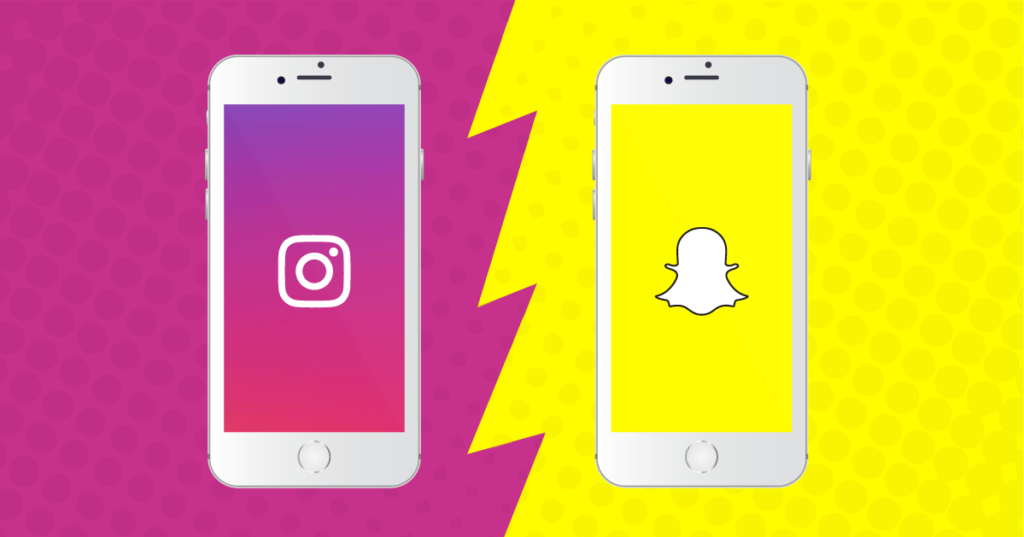 Instagram Stories - Snapchat