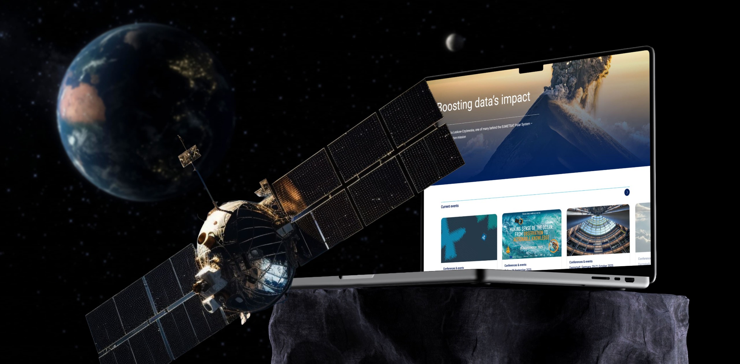 Secure Web Platform and Infrastructure for Europe’s Satellite Data Organization by Touch4IT