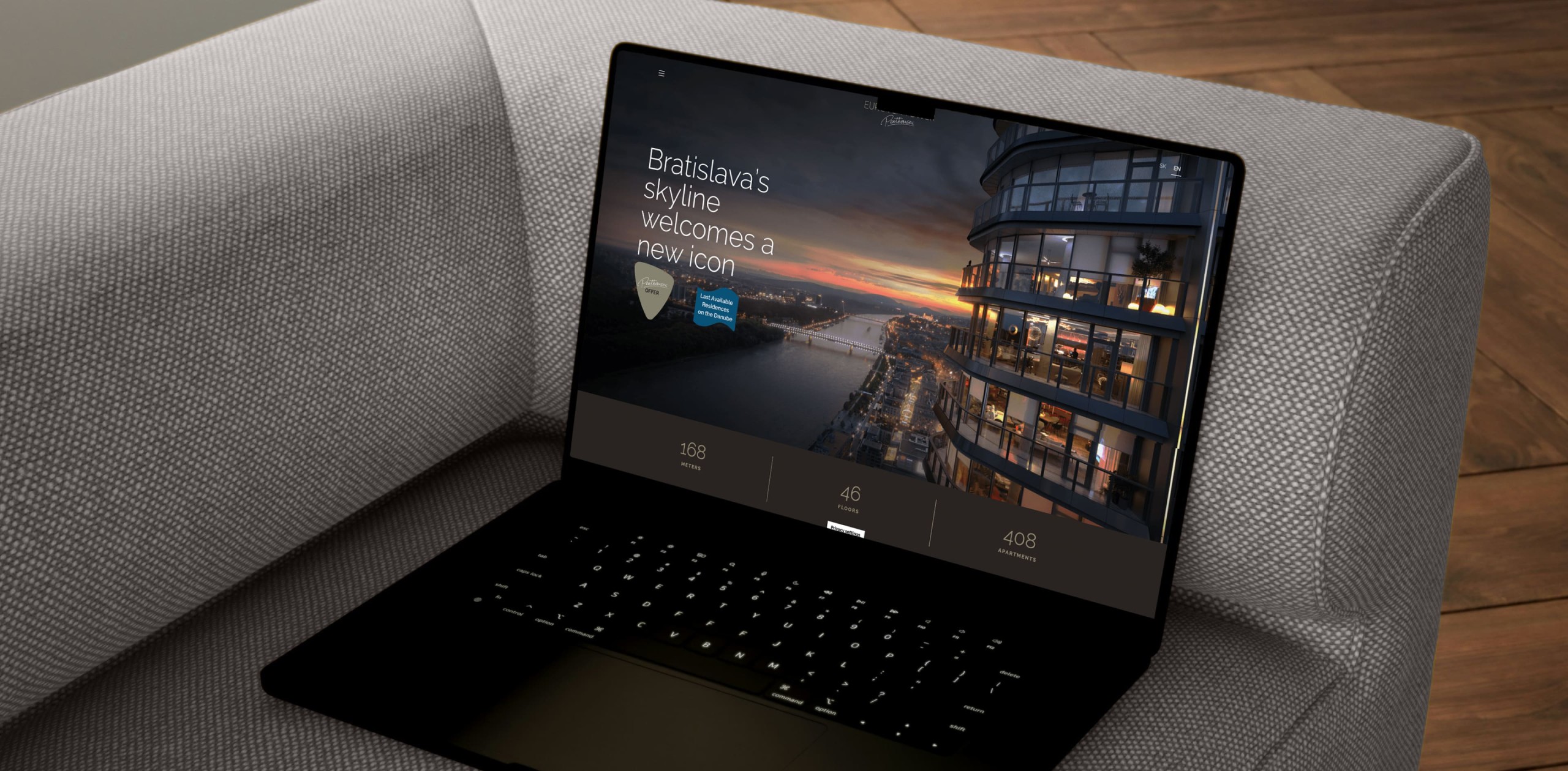 Eurovea Tower Portal by Touch4IT