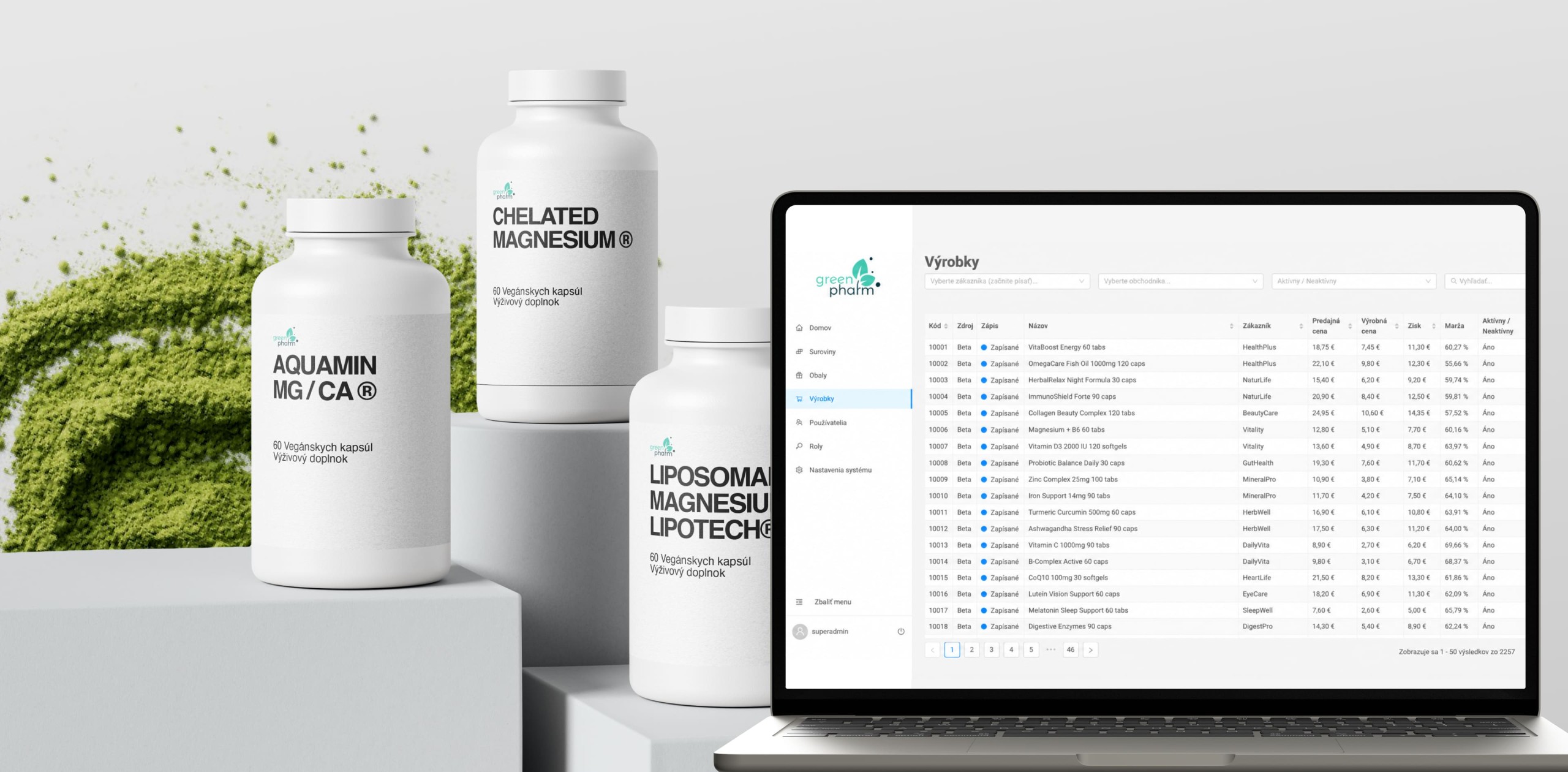 ERP Modernization for a Growing Supplements Manufacturer GreenPharm by Touch4IT