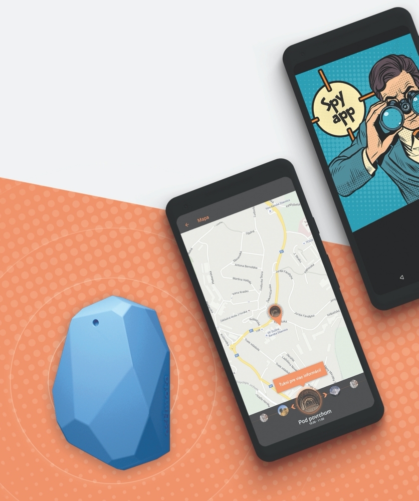 spycamp game ibeacon