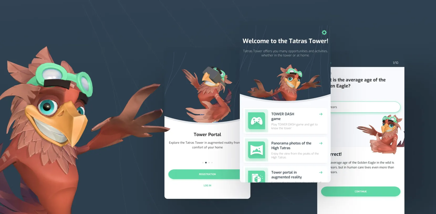 Tatras Tower Mobile App - developed by Touch4IT