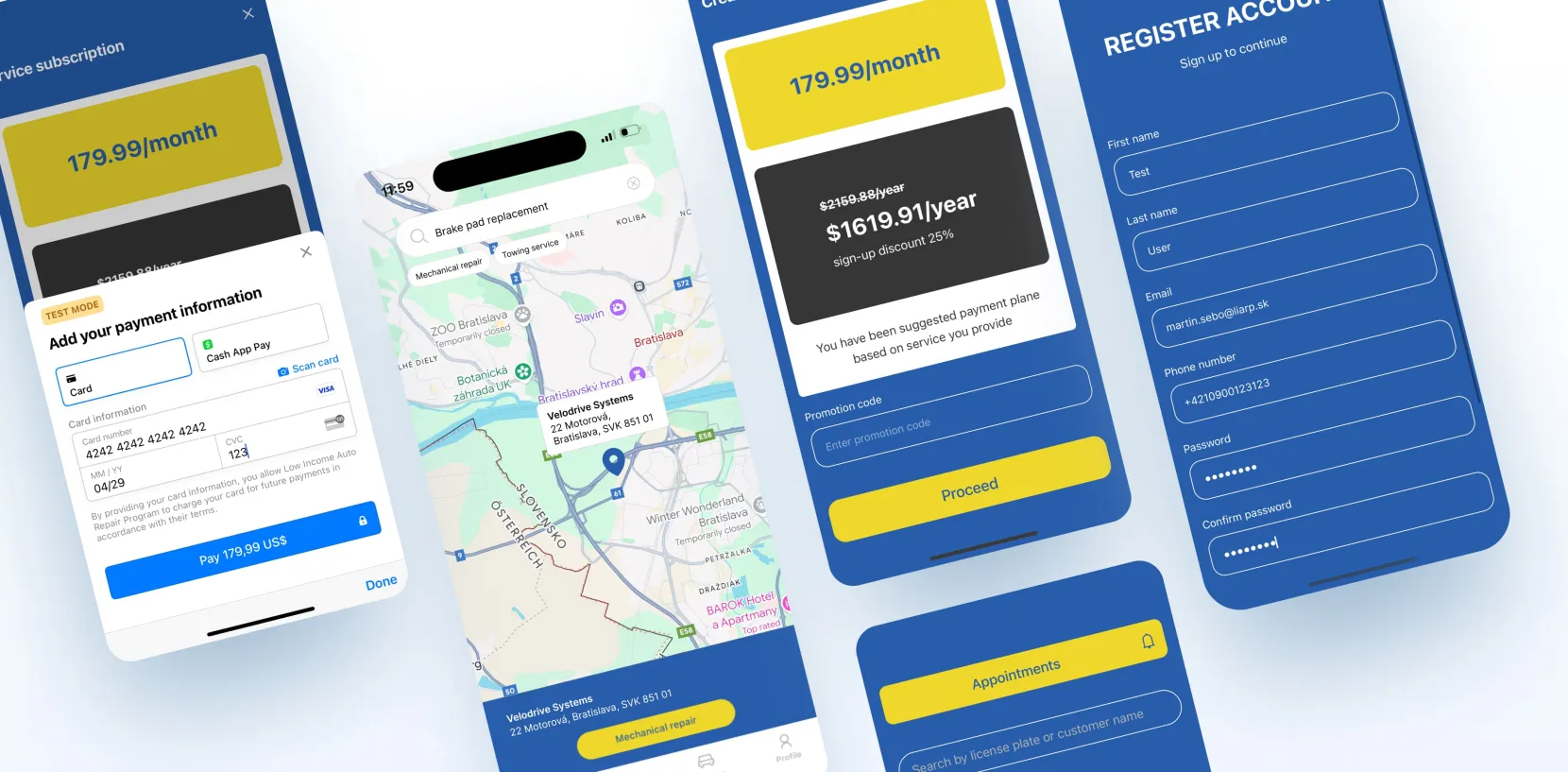 US Auto Repair Platform by Touch4IT