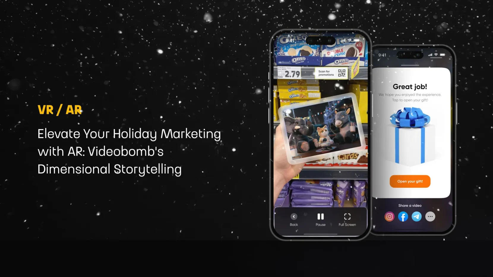 Videobomb - Holiday Marketing with AR