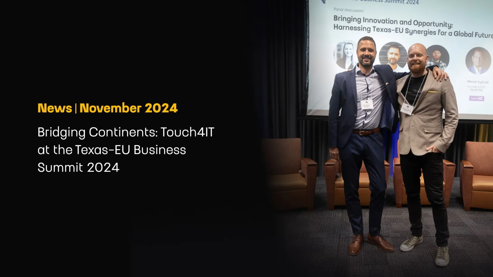 Touch4IT at the Texas-EU Business Summit 2024