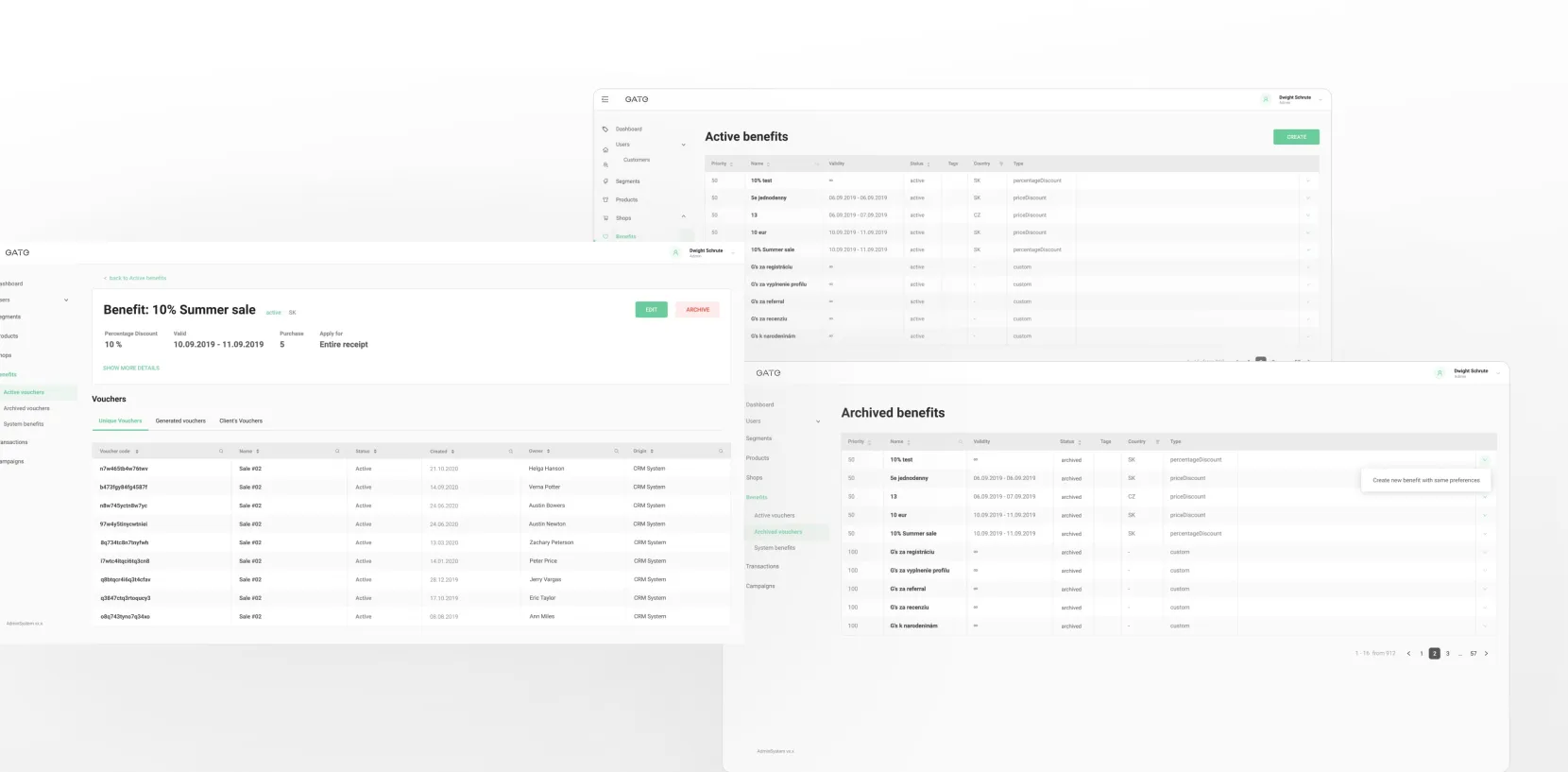 Loyalty System for Customers of the GATE Fashion Brand by Touch4IT