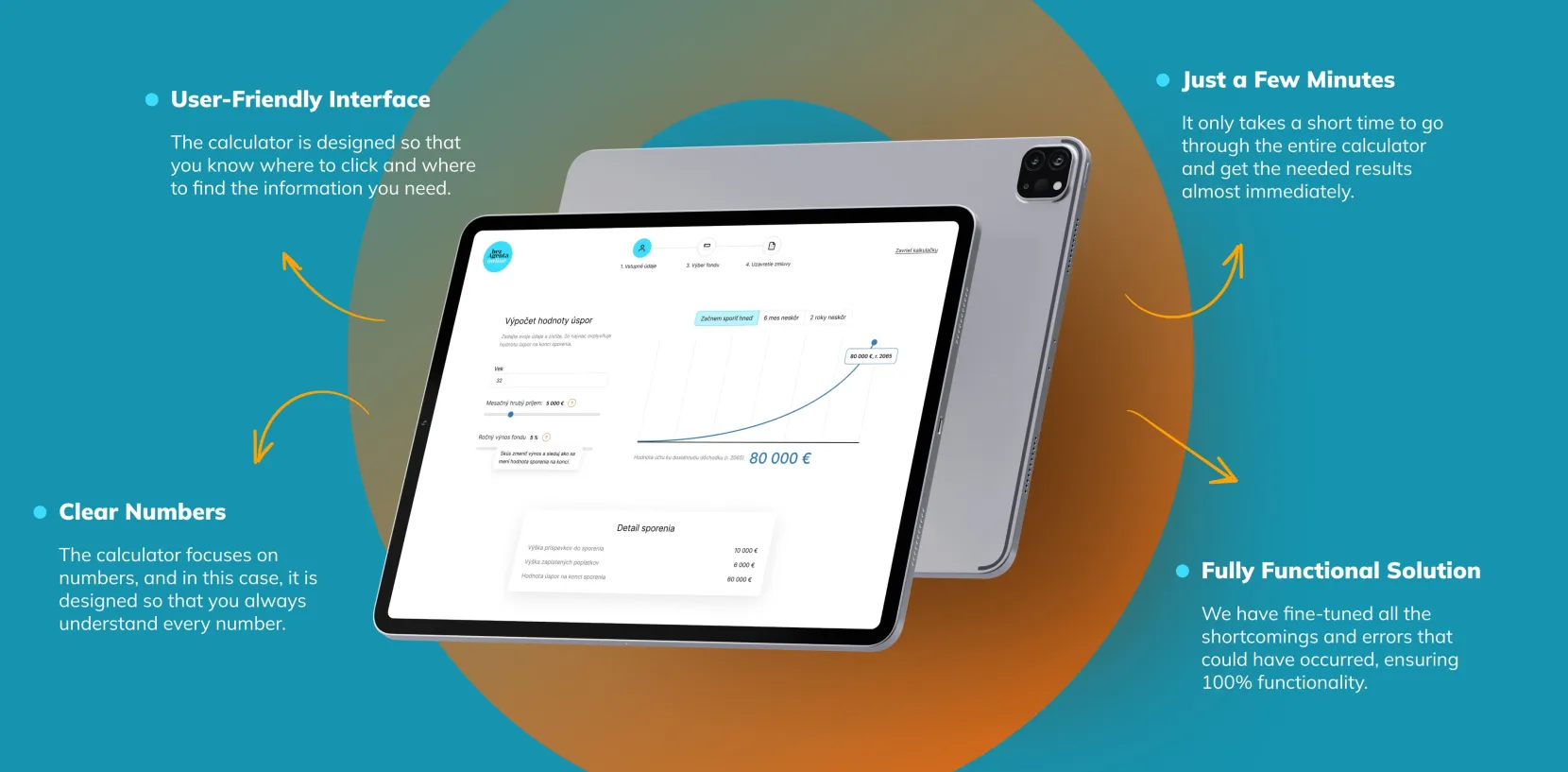 bezAgenta calculator developed by Touch4IT