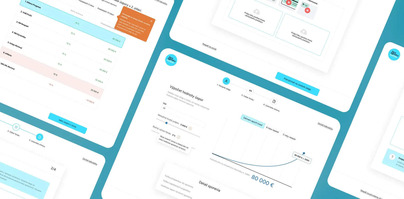 bezAgenta calculator developed by Touch4IT