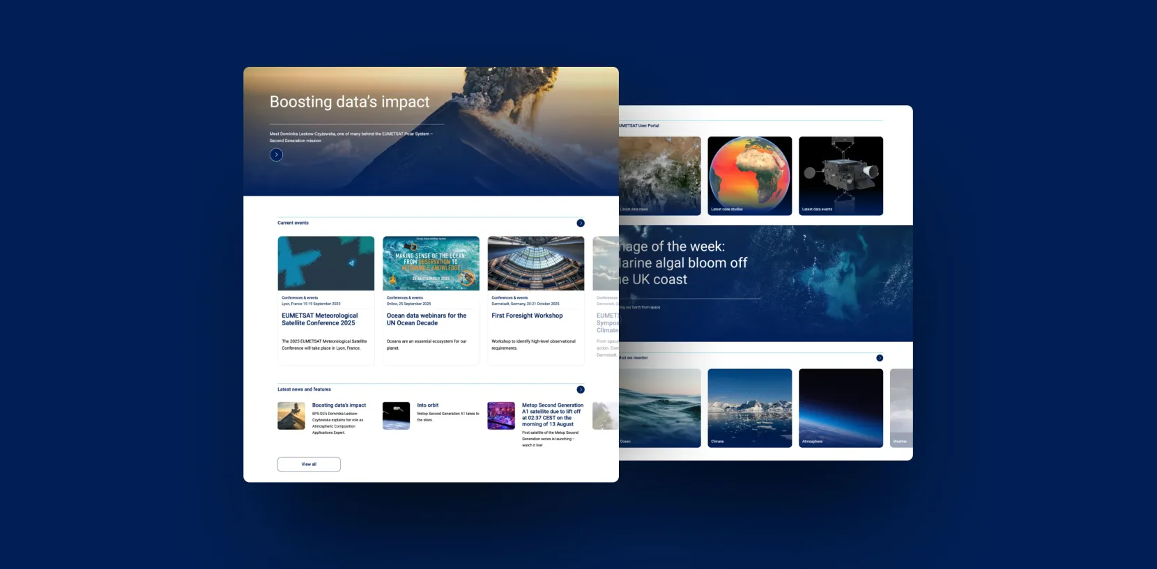 Secure Web Platform and Infrastructure for Europe’s Satellite Data Organization by Touch4IT