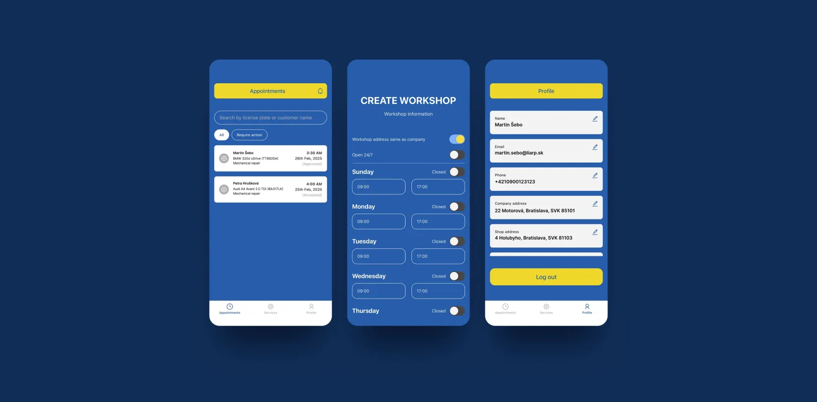 US Auto Repair Platform by Touch4IT