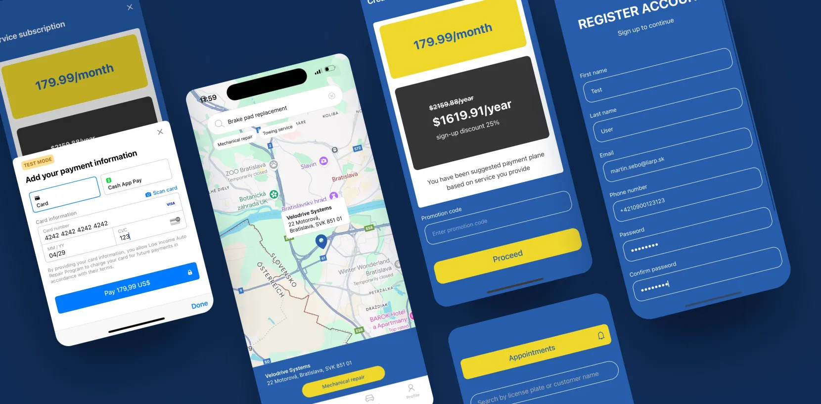 US Auto Repair Platform by Touch4IT