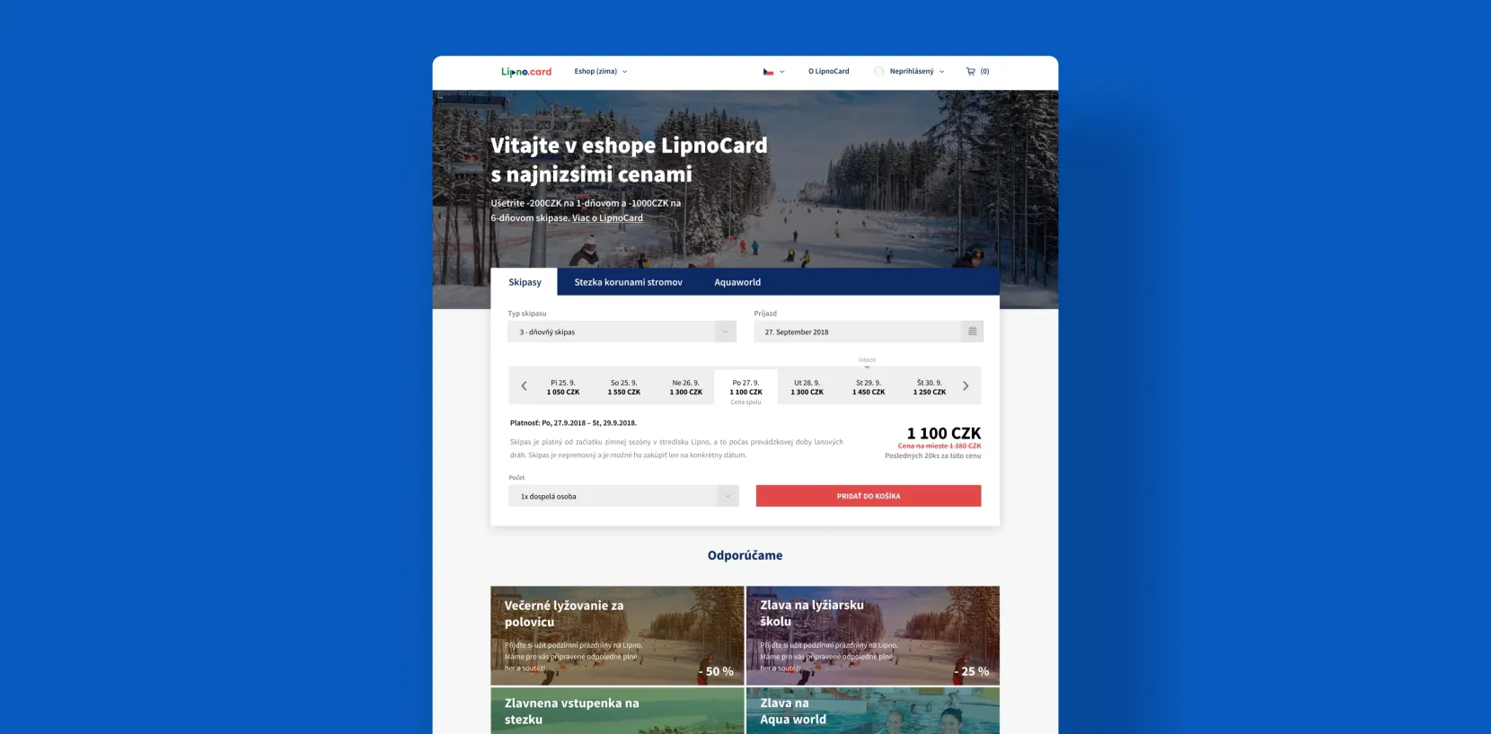 Eshop for Ticket Sales by Touch4IT