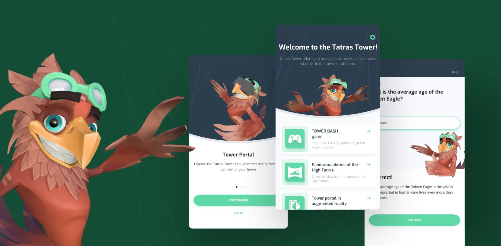 Tatras Tower Web Portal - developed by Touch4IT