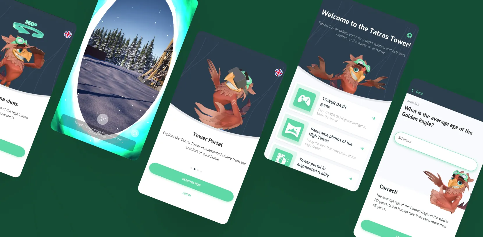 Tatras Tower Web Portal - developed by Touch4IT