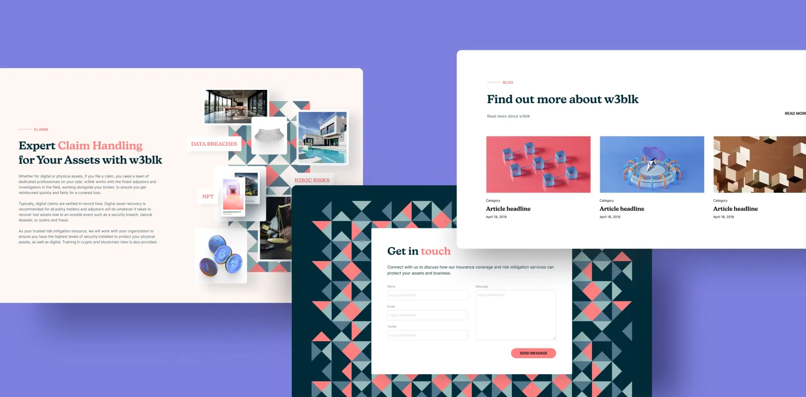 Online Platform for Insuring Physical and Digital Assets by Touch4IT