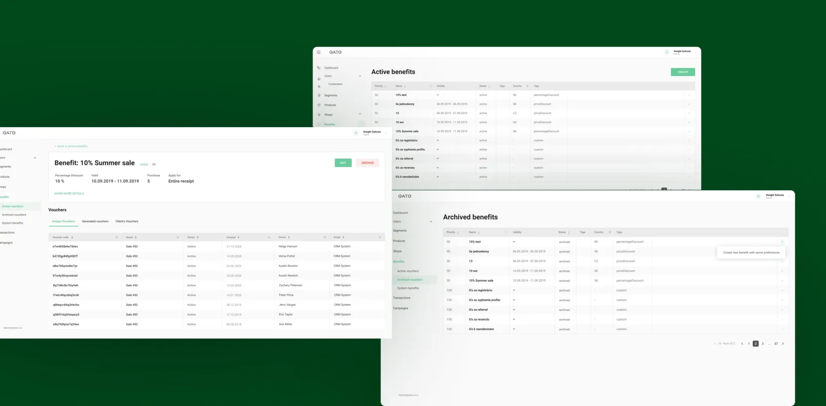 Loyalty System for Customers of the GATE Fashion Brand by Touch4IT