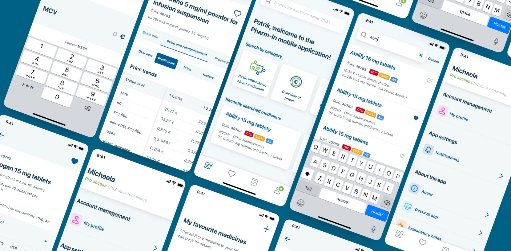Mobile App for Drug Registration and Price Calculation Pharm-In Apps by Touch4IT