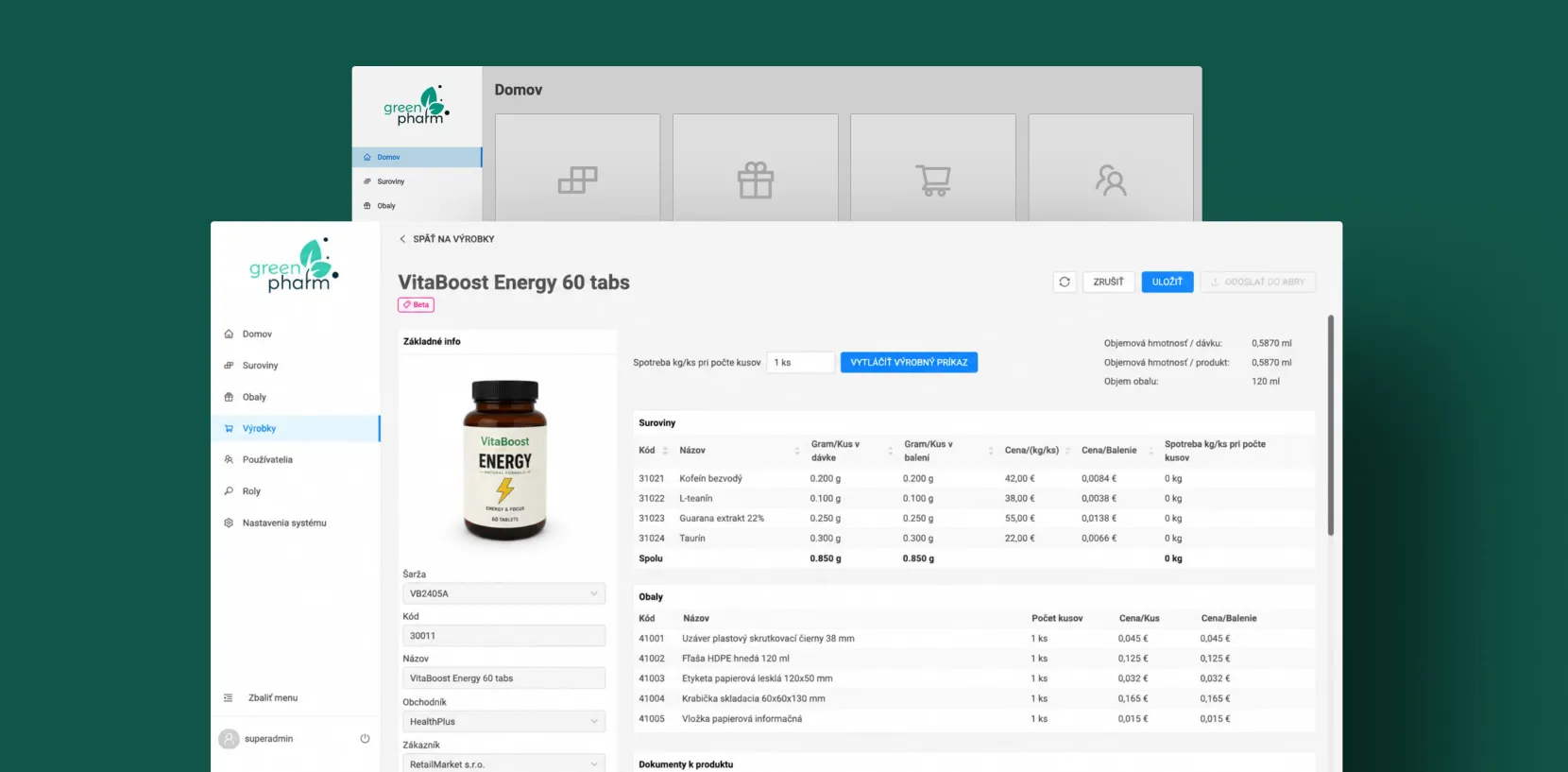 ERP Modernization for a Growing Supplements Manufacturer GreenPharm by Touch4IT