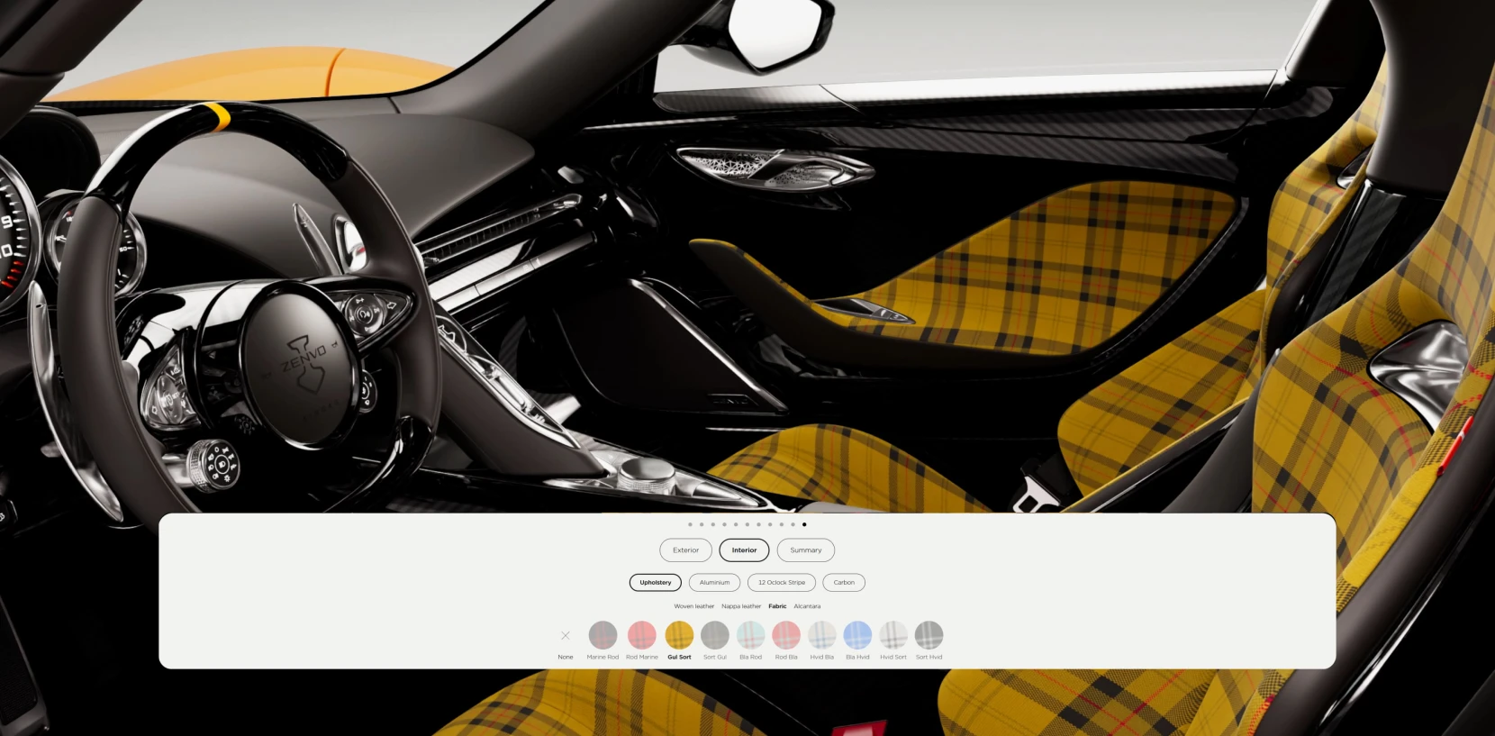 A Digital Configurator for the World’s Rarest Hypercars ZENVO by Touch4IT