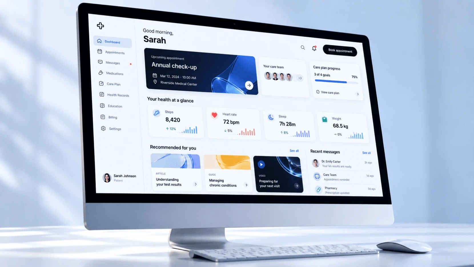 The 5 Components of Modern Patient Engagement Platform by Touch4IT