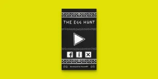 the egg hunt