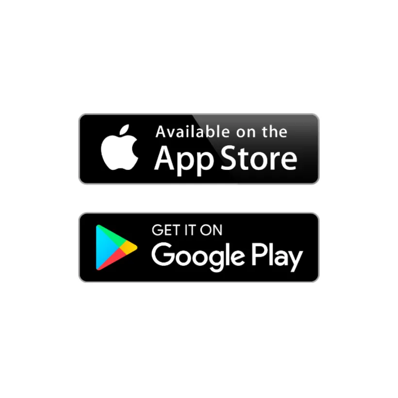 App Store & Google Play logos In-App Purchases