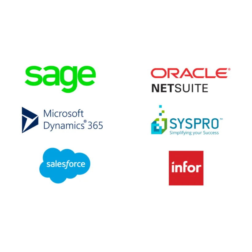 Other ERP systems logos Other ERP systems