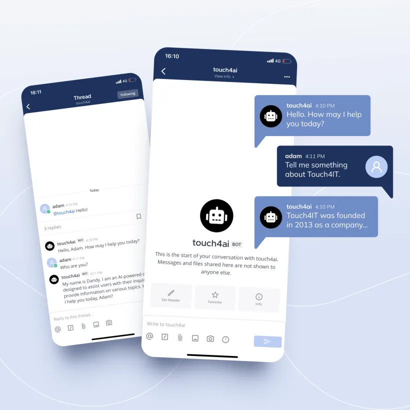 Private Chatbot by Touch4IT Private Chatbot by Touch4IT
