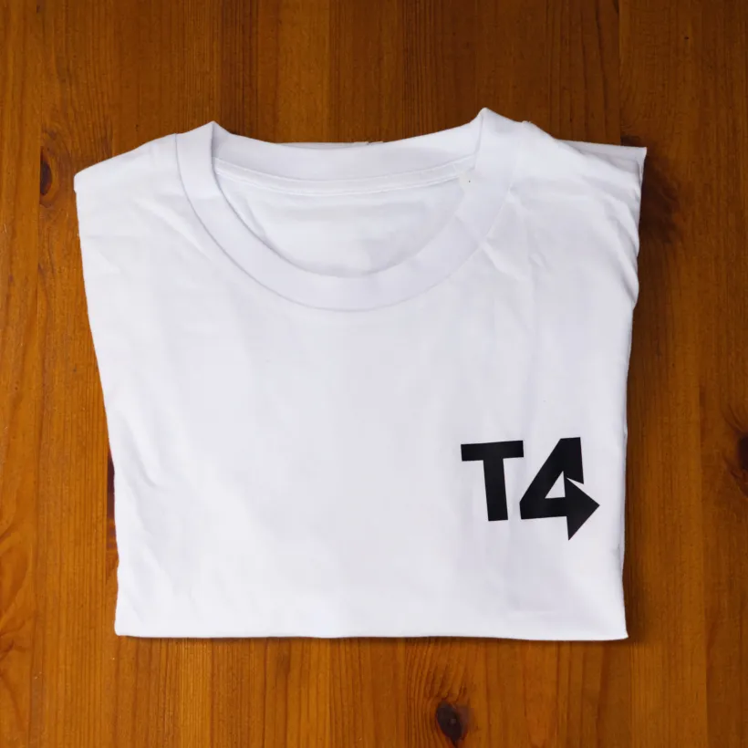 White T4 T-shirt