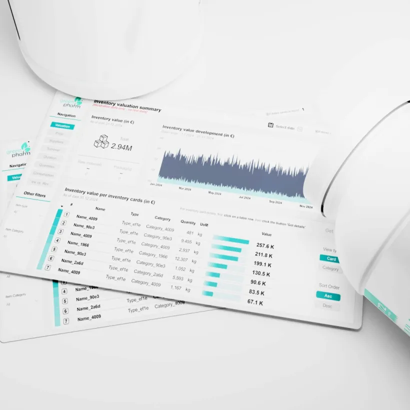 Power BI Reporting for a Fast‑Growing Health & Nutrition Brand GreenPharm