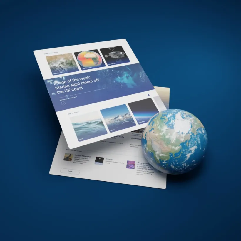 Secure Web Platform and Infrastructure for Europe’s Satellite Data Organization by Touch4IT