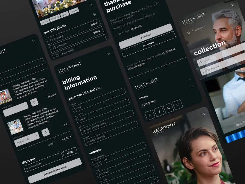 HalfPoint - A Custom Media Platform by Touch4IT