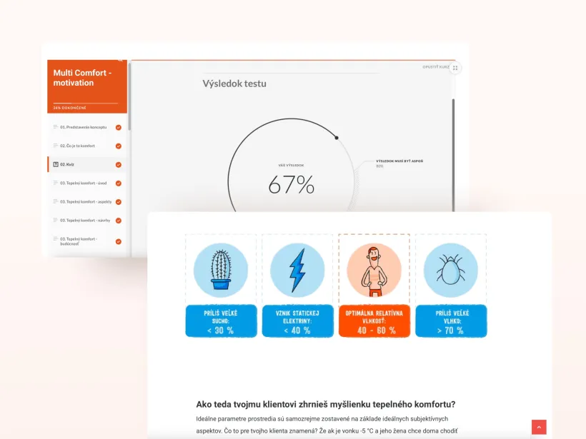 Learning Management System for Architect Training by Touch4IT