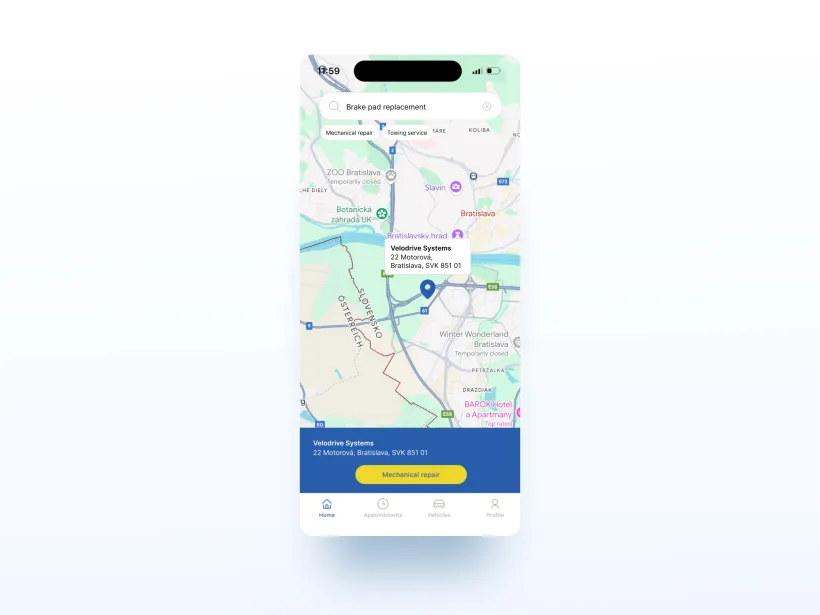 US Auto Repair Platform by Touch4IT