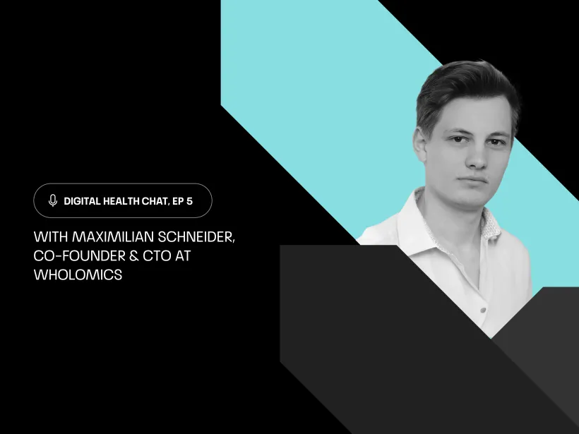 Maximilian Schneider: Detecting Cancer Before Symptoms - The Wholomics Metabolomics Breakthrough | Digital Health Chat byTouch4IT