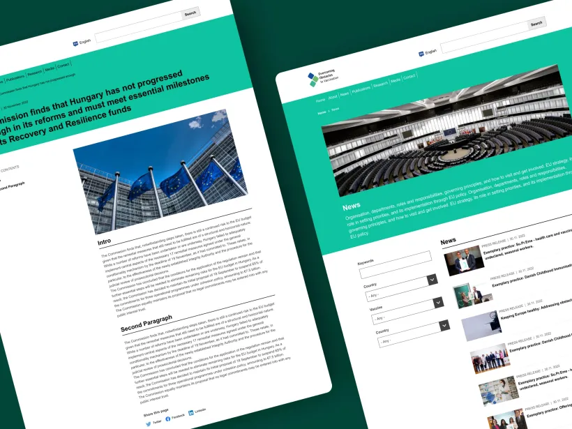 Multilingual Research Portal for All EU Member States by Touch4IT