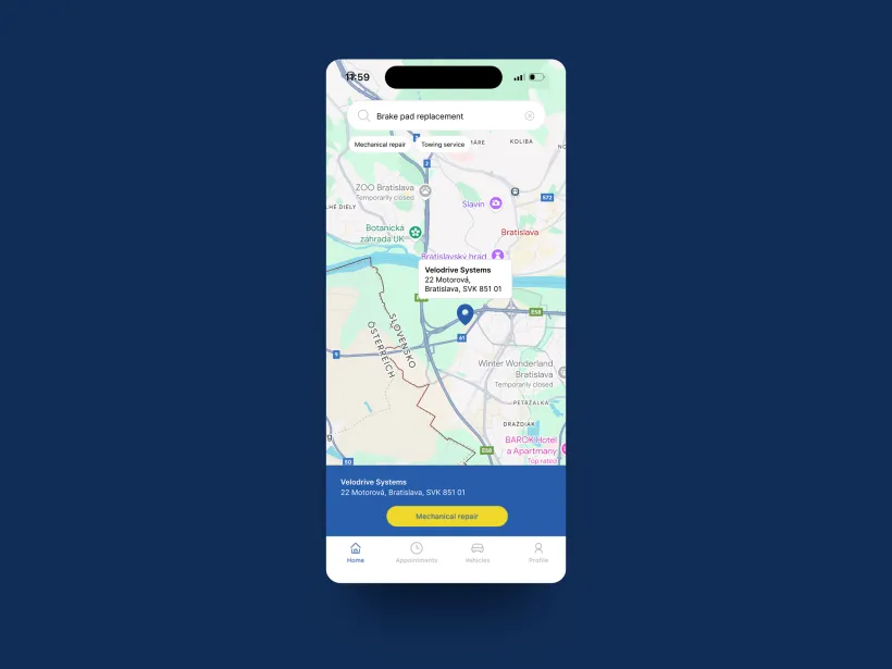 US Auto Repair Platform by Touch4IT