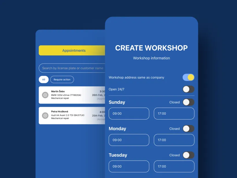 US Auto Repair Platform by Touch4IT