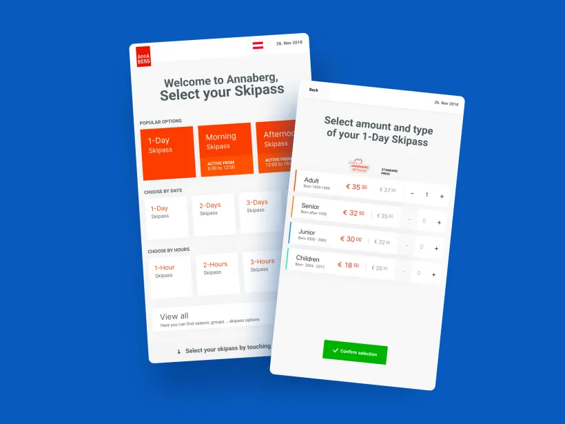 Kiosk Software for Ticket Sales by Touch4IT