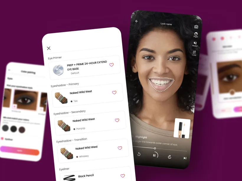 FaceTrace AR Beauty App