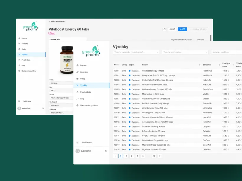 ERP Modernization for a Growing Supplements Manufacturer GreenPharm by Touch4IT