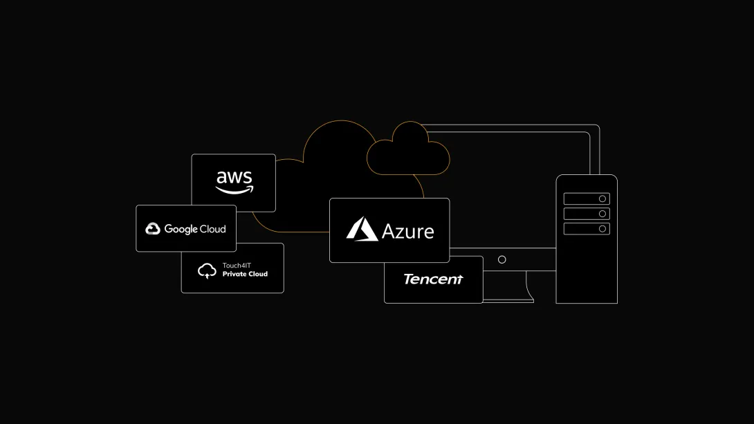 Inside Our Infrastructure: Touch4IT Private Cloud & AWS, Google Cloud, Azure, Tencent